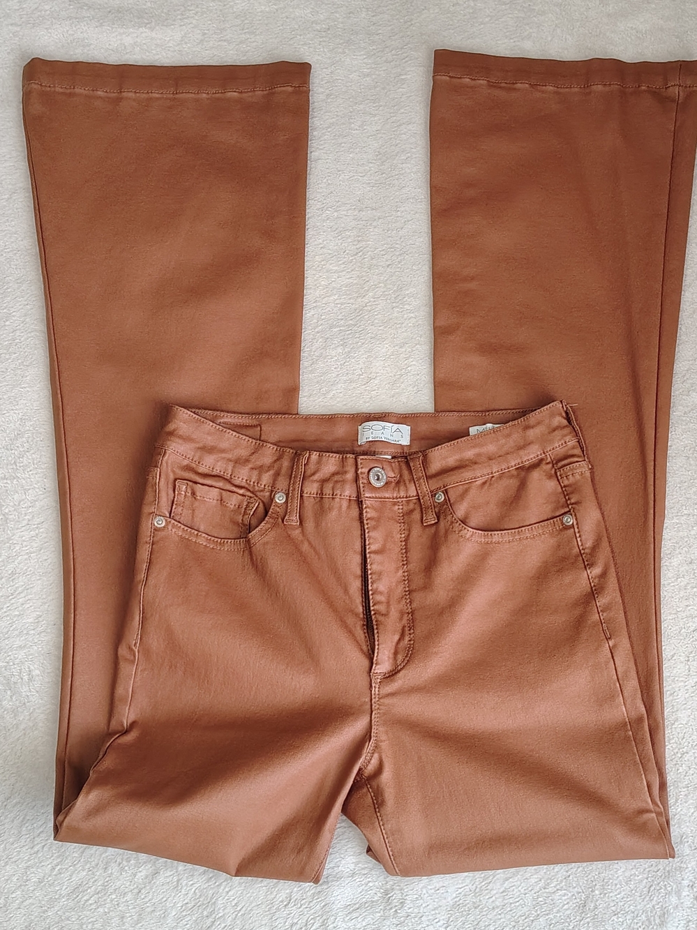 Faux Leather Flare Pants